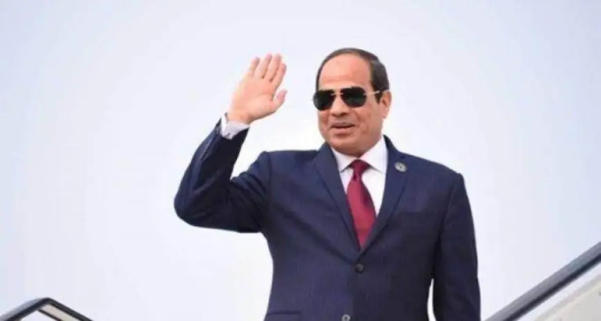 الرئيس السيسي يعود إلى مصر بعد نجاح مشاركته في قمة بريكس بالهند