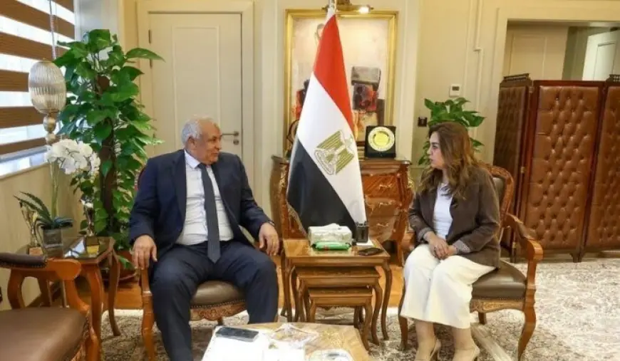 وزيرة التنمية المحلية تبحث مع محافظ مطروح مشروعات الخطة الاستثمارية وتحسين منظومة النظافة
