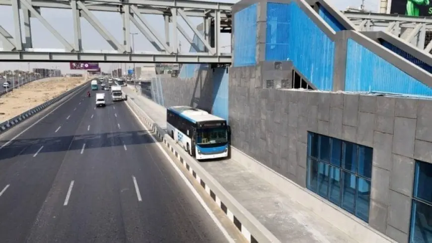 انطلاق التشغيل التجريبي للأتوبيس الترددي السريع غدا السبت في محطات المرحلة الثانية