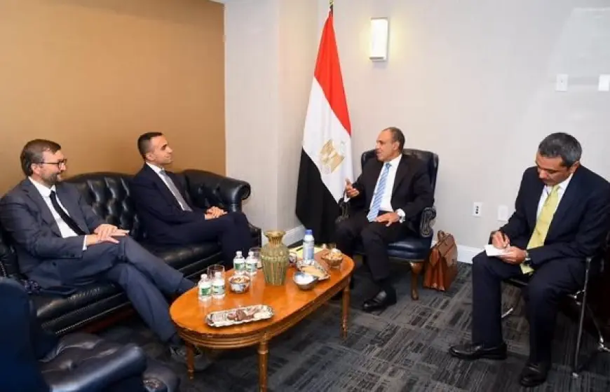 عبد العاطي والمبعوث الأوروبي يناقشان الأوضاع في اليمن والأزمة الإيرانية وأمن الملاحة في مضيق هرمز
