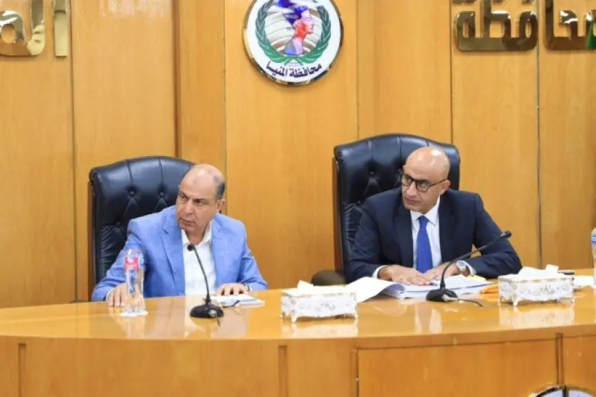 وزير التعليم ومحافظ المنيا يضعان خطة شاملة لتحسين العملية التعليمية وحل مشكلات المدارس
