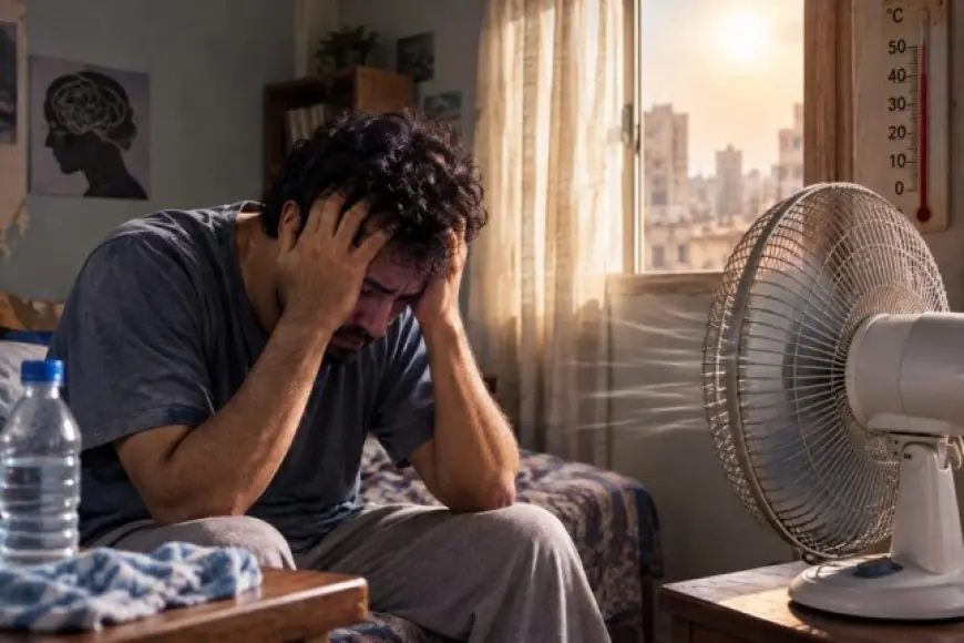ارتفاع درجات الحرارة يؤذي المرضى النفسيين الذين يعانون بصمت من تبعات التغيرات المناخية