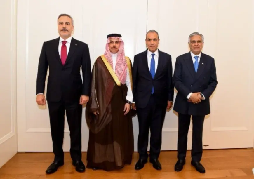 اجتماع R4 في نيويورك يجمع بدر عبد العاطي بوزراء خارجية السعودية وتركيا وباكستان