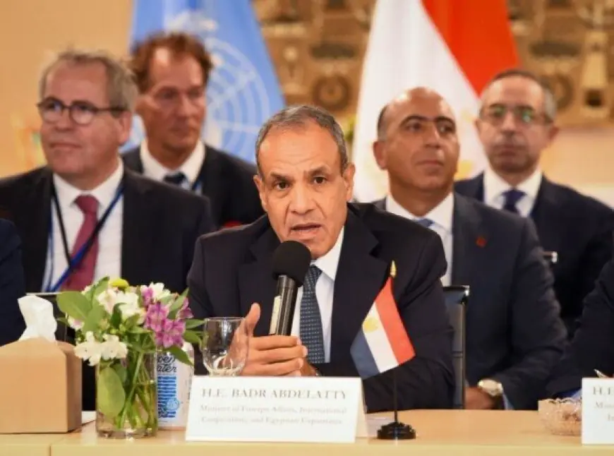 وزير الخارجية ينظم مائدة مستديرة دولية في نيويورك لبحث سبل التعافي المبكر في غزة