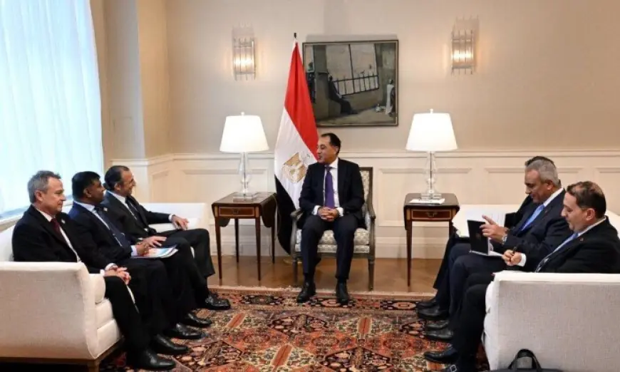 مدبولي يناقش مع شيفرون آفاق التعاون في صناعة البترول والطاقة