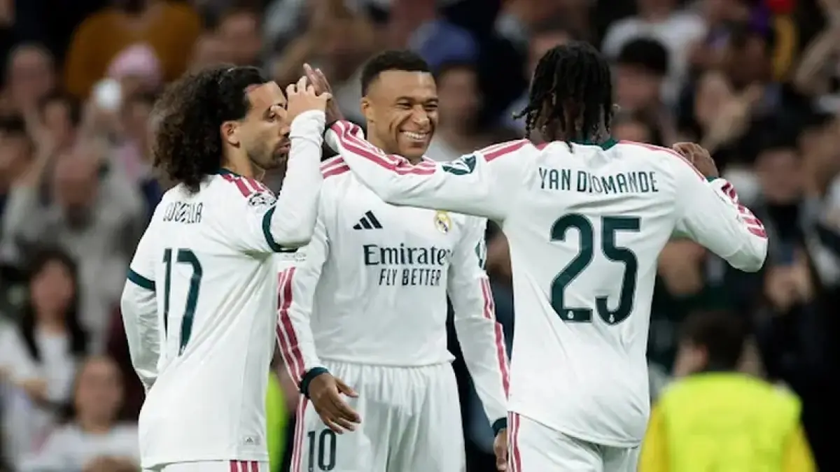 ريال مدريد يعزز صدارته في دوري أبطال أوروبا بفوز كبير على لايبزيج برباعية