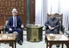 سفير قيرغيزستان يطلب من شيخ الأزهر زيادة فرص المبتعثين والمنح الدراسية لتعزيز التعاون التعليمي