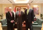 وزير الصحة يلتقي بالمرشح البلجيكي لمنصب مدير منظمة الصحة العالمية