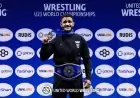 وزير الرياضة يهنئ البطل مصطفى حسين بفوزه بذهبية بطولة العالم للمصارعة