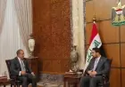 لقاء مهم بين وزير الخارجية ورئيس الوزراء العراقي لتعزيز الشراكة الثنائية ودعم الاستقرار الإقليمي