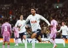 عمر مرموش يسجل أول أهدافه مع توتنهام في الدوري الإنجليزي