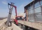 تنظيم الإعلانات يزيل المخالفات الخطرة من المحافظات والمدن الجديدة لبيئة أمنة
