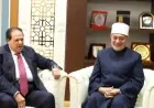 مفتي الجمهورية يلتقي النائب محمد أبو العينين في دار الإفتاء المصرية لبحث قضايا هامة