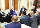 مفتي الجمهورية يلتقي بالنائب محمد أبو العينين في زيارة هامة