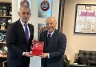 رئيس الاتحاد التركي يلتقي أبو ريدة لبحث تعزيز التعاون المشترك بين البلدين