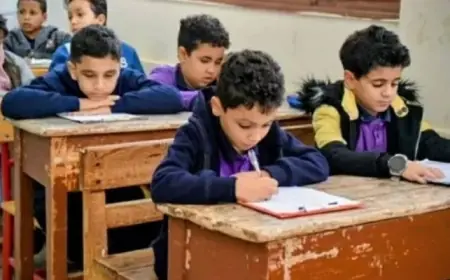 جدول امتحانات الترم الأول لجميع صفوف النقل للعام الدراسي 2026 – 2027