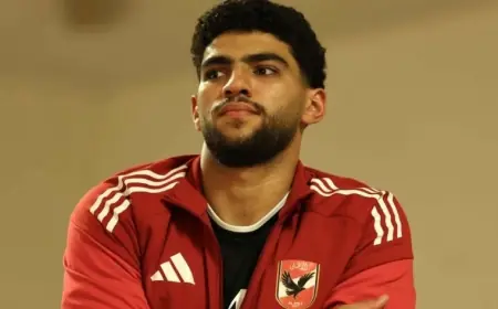 إصابة خفيفة في المخ لمعاذ عزب لاعب كرة اليد بالنادي الأهلي