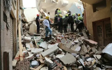 تشكيل لجنة هندسية لتقييم تأثير انهيار عقار حارة عبد الغفار على المباني المجاورة بحدائق القبة