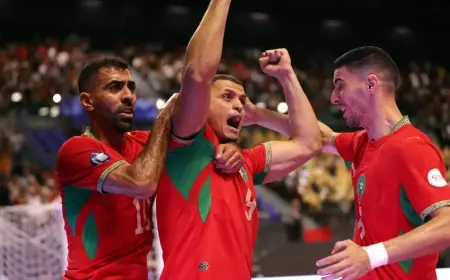 المغرب يلتقي زامبيا اليوم وصراع عربي بين الجزائر وليبيا للتدارك في كأس أمم إفريقيا للصالات