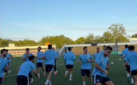 بيراميدز يبدأ تدريباته الأولى في جوبا تحضيرًا لمواجهة المريخ بنتيو المرتقبة
