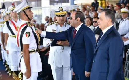 الرئيس السيسي يشرف على حفل تخريج دفعة جديدة في أكاديمية الشرطة