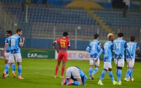 هدف نظيف يمنح بيراميدز التقدم على المريخ بنتيو في الشوط الأول