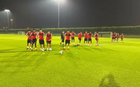 منتخب الناشئين يكمل تدريباته الأخيرة قبل مواجهة السعودية في كأس الخليج