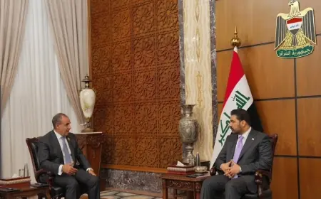 لقاء مهم بين وزير الخارجية ورئيس الوزراء العراقي لتعزيز الشراكة الثنائية ودعم الاستقرار الإقليمي