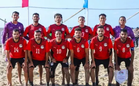 منتخب الشاطئية يهزم أنجولا 2-1 ويضيع فرصة التأهل لأمم أفريقيا