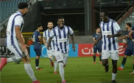المقاولون العرب يكتسح الشرقية إنبي بثلاثية نظيفة في الدوري الممتاز