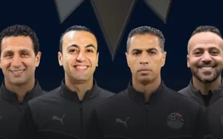 طاقم تحكيم مصري يقود مباراة سيمبا التنزاني وأجوستو الغيني في دوري أبطال أفريقيا