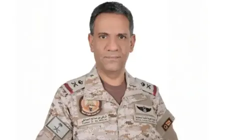 التحالف يعلن عن نجاحه في تدمير منصة إطلاق الصاروخ الباليستي الحوثي الذي استهدف الرياض اليوم