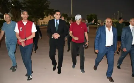 وزير الرياضة يزور منشآت استاد القاهرة ويشدد على أهمية تطويرها برؤية واضحة