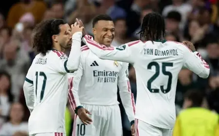 ريال مدريد يعزز صدارته في دوري أبطال أوروبا بفوز كبير على لايبزيج برباعية