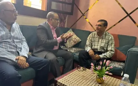 نقابة المعلمين تقف مع مدير مدرسة المنوفية ضحية الاعتداء وتعلن تكريمه يوم الأحد