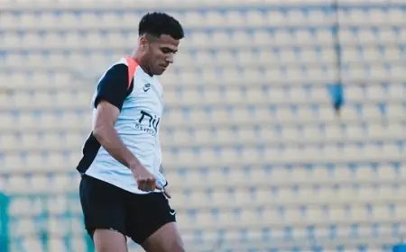 أحمد ربيع ينضم لتدريبات الزمالك تحضيرًا لمباراة الجيش الرواندي