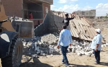 محافظ بورسعيد يطلق حملات مكثفة لإزالة الإشغالات ومخالفات البناء ولتحسين الخدمات بالمحافظة