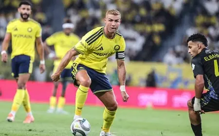 تشكيلة النصر أمام الفيصلي في الدوري السعودي: رونالدو يتصدر الهجوم