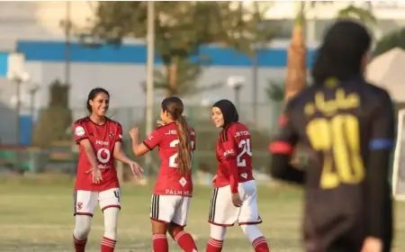 اكتساح الأهلي لرع بنتيجة 10-0 في دوري كرة القدم النسائية