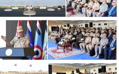 وزير الدفاع يتابع عن كثب تفتيش الحرب لتشكيلات المنطقة الشمالية العسكرية