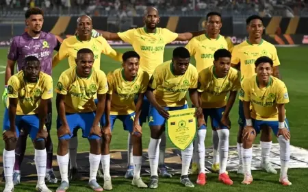 صدمة كبرى صن داونز يغادر دوري أبطال أفريقيا من الدور الـ32