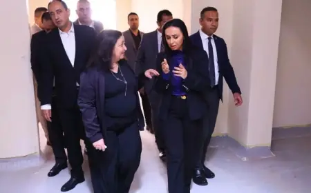 وزيرة التضامن تستعرض مركز الإرشاد والدعم النفسي للأطفال في جسر السويس