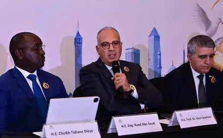 وزير الري يؤكد أهمية التعاون في إدارة الأنهار والمياه الجوفية المشتركة لضمان الأمن المائي