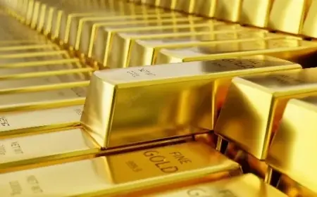 الذهب يتراجع 3.9٪ هذا الأسبوع ويصل لأدنى مستوى في 3 أشهر