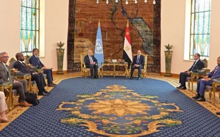 اكتشفوا لماذا يزور سكرتير عام الأمم المتحدة مصر قبل انتهاء ولايته