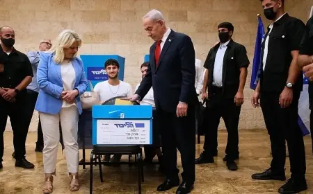 نسبة التصويت في انتخابات الكنيست تصل إلى 66.7% مع حلول الساعة السادسة