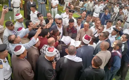 الأزهر ينهي خصومة ثأرية ويعيد المودة بين عائلتين في سوهاج برسالة أصلحوا ذات بينكم