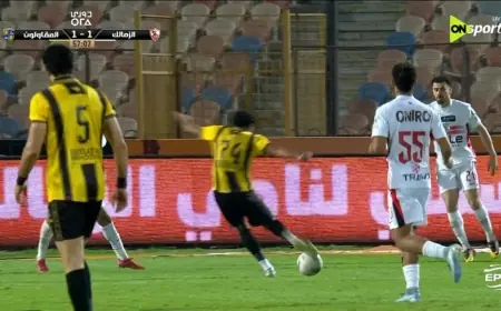 المقاولون العرب ينتزع التعادل من الزمالك في الدوري المصري