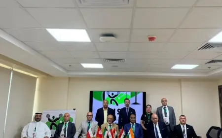 إبراهيم فوزي يقود الاتحاد الدولي لكرة السرعة والخطيب يتولى الأمانة العامة