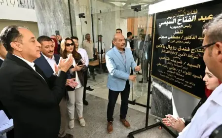 رئيس الوزراء يدشن روائع فندق رويال بالاس في السويس